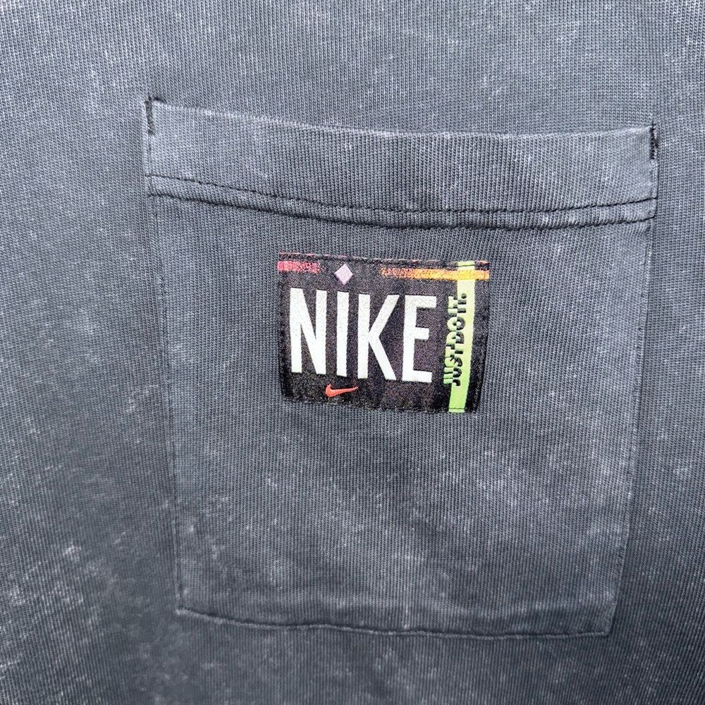 NIKE women’s Sportswear Acid Washed T-shirt Dress In Black Size M NWT - Picture 5 of 10
